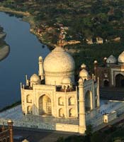 Taj Mahal Location